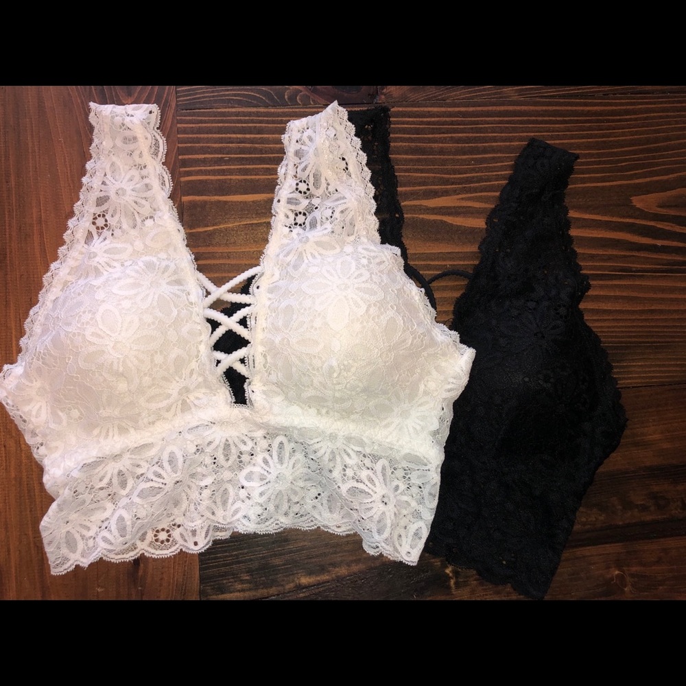 Lace bralette bundle
